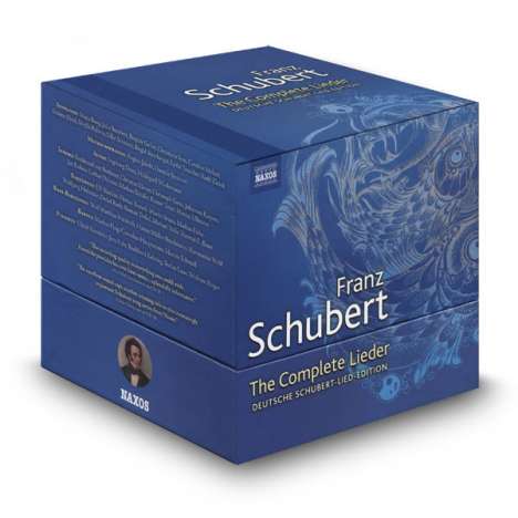 Franz Schubert (1797-1828): Sämtliche Lieder (Booklet in englischer Sprache), 38 CDs