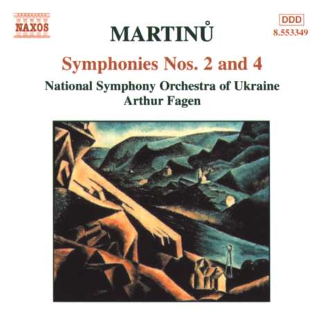Bohuslav Martinu (1890-1959): Symphonien Nr.2 &amp; 4, CD