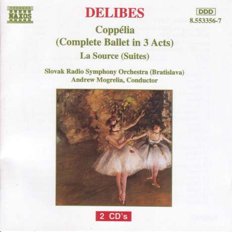 Leo Delibes (1836-1891): Coppelia, 2 CDs