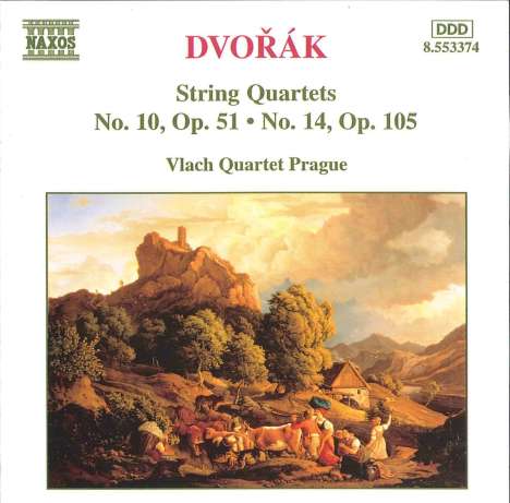 Antonin Dvorak (1841-1904): Streichquartette Vol.4, CD