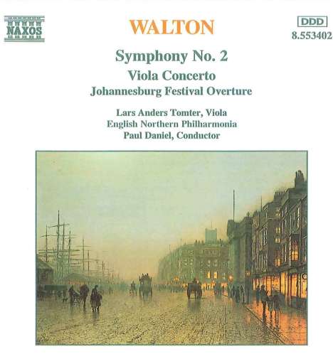William Walton (1902-1983): Symphonie Nr.2, CD