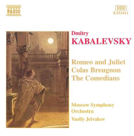Dimitri Kabalewsky (1904-1987): Die Komödianten op.26, CD