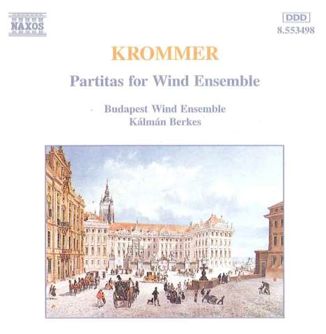 Franz Krommer (1759-1831): Oktett-Partiten für Bläser opp.57,71,78, CD