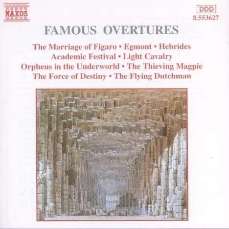 Famous Overtures, CD