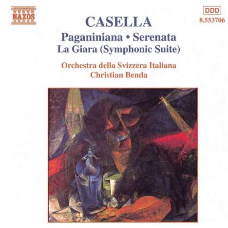 Alfredo Casella (1883-1947): Divertimento op.65 "Paganiniana", CD