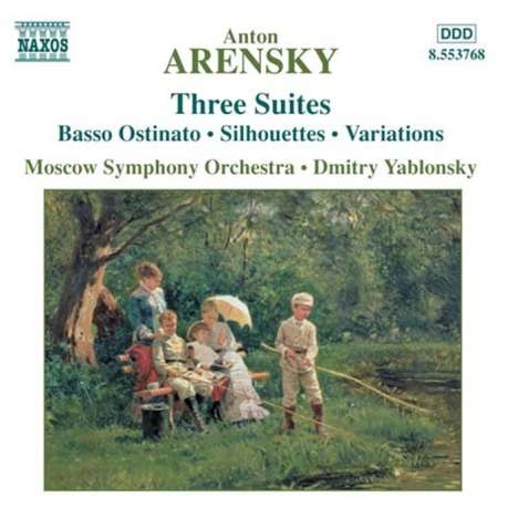 Anton Arensky (1861-1906): Suiten Nr.1-3, CD