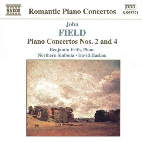 John Field (1782-1837): Klavierkonzerte Nr.2 &amp; 4, CD