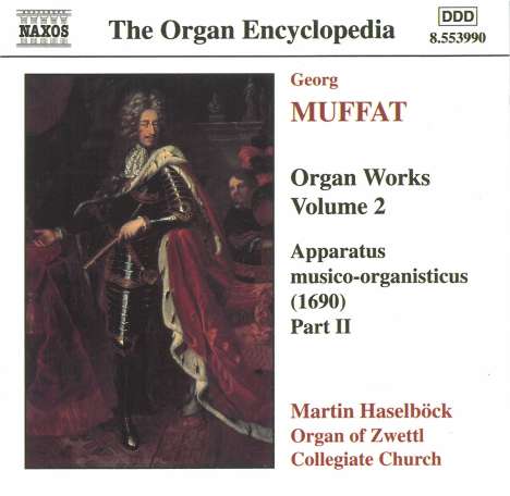 Georg Muffat (1653-1704): Orgelwerke Vol.2, CD