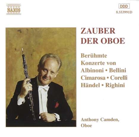 Anthony Camden - Zauber der Oboe, CD