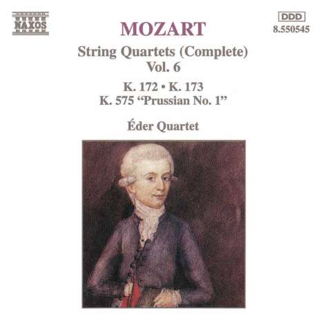 Wolfgang Amadeus Mozart (1756-1791): Streichquartette Nr.12,13,21, CD