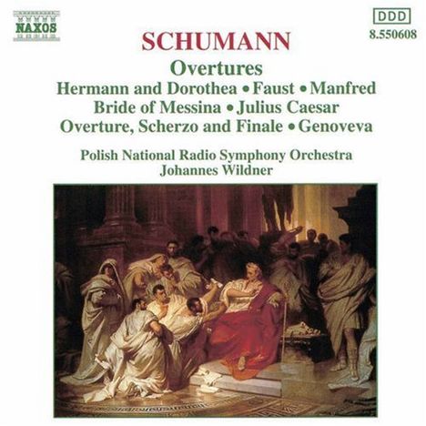 Robert Schumann (1810-1856): Overtures, CD