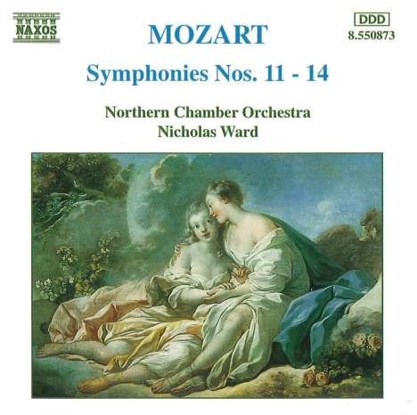 Wolfgang Amadeus Mozart (1756-1791): Symphonien Nr.11-14, CD