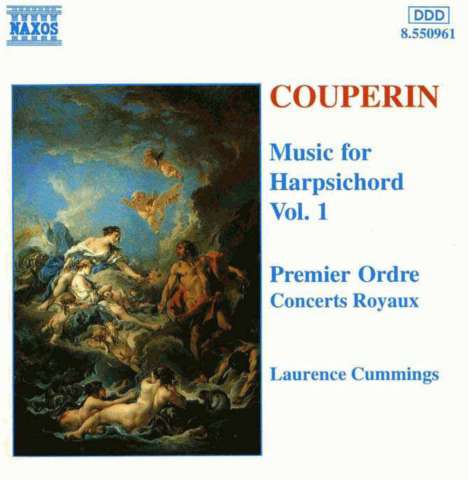 Francois Couperin (1668-1733): Livre de Clavecin 1:Ordre 1, CD
