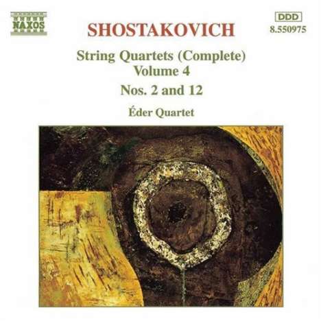 Dmitri Schostakowitsch (1906-1975): Streichquartette Nr.2 &amp; 12, CD