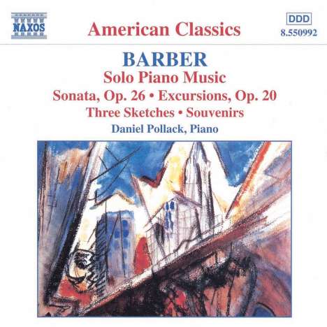 Samuel Barber (1910-1981): Klaviersonate op.26, CD