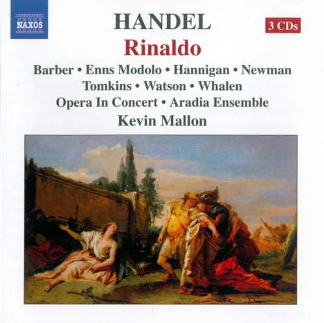 Georg Friedrich Händel (1685-1759): Rinaldo, 3 CDs