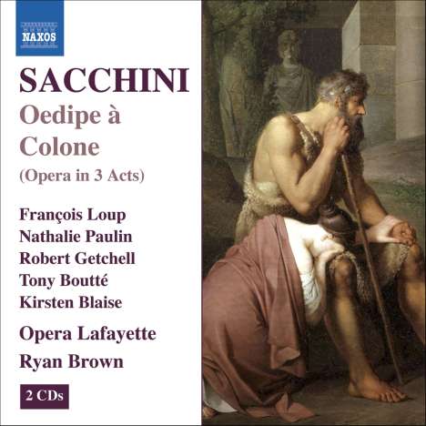Antonio Maria Sacchini (1730-1786): Oedipe a Colone, 2 CDs