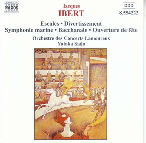 Jacques Ibert (1890-1962): Symphonie marine, CD