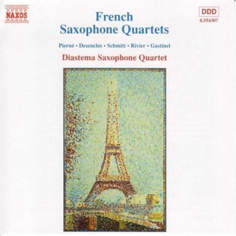Diastema Saxophone Quartet - French Saxophone Quartets, CD