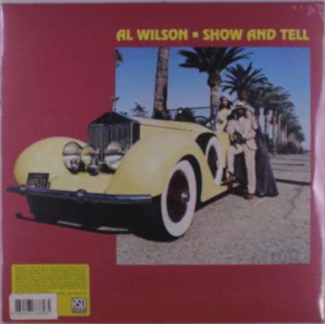 Al Wilson: Show &amp; Tell (180g) (White Vinyl), LP