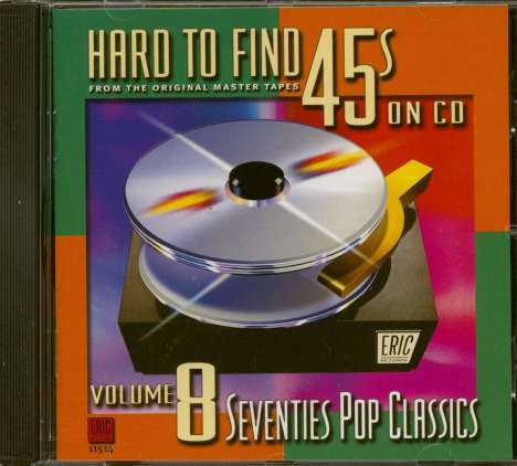 Hard To Find 45s On CD Vol. 8, CD