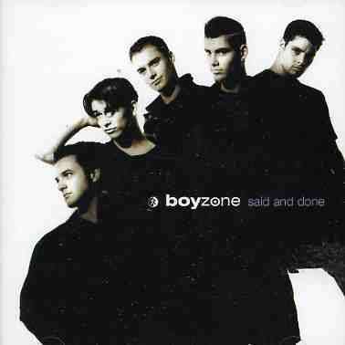 Boyzone: Said And Done, CD