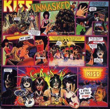 Kiss: Unmasked, CD