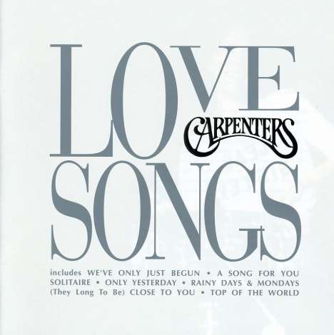 The Carpenters: Love Songs, CD