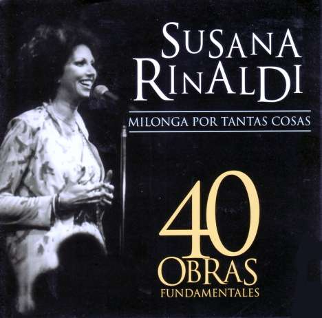 Susana Rinaldi: 40 Obras Fundamentales, CD