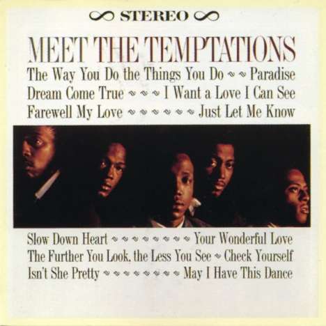 The Temptations: Meet The Temptations, CD