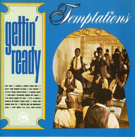 The Temptations: Gettin' Ready, CD