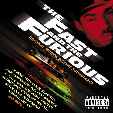 Filmmusik: The Fast And The Furious, CD