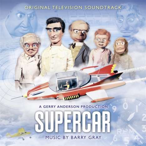 Barry Gray: Filmmusik: Supercar (Original TV Soundtrack) (Sherbet Lemon Vinyl), 2 LPs