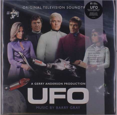 Barry Gray: Filmmusik: Ufo (Original Television Soundtrack) (Purple Vinyl), 2 LPs