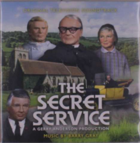 Barry Gray: Filmmusik: Gerry Anderson's Secret Service (O.S.T.) (Translucent Neon Green Vinyl), LP