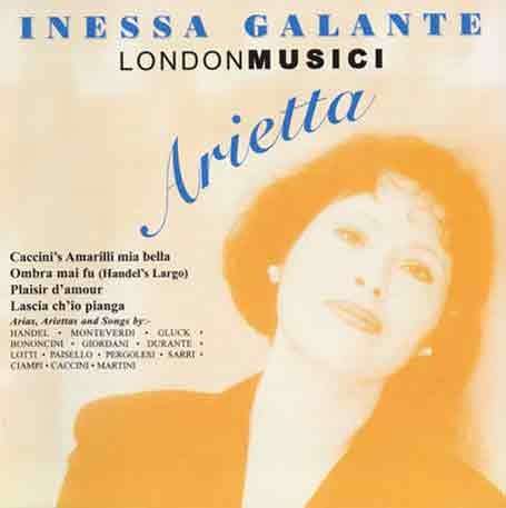 Inessa Galante - Arietta, CD