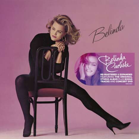 Belinda Carlisle: Belinda (Deluxe-Edition), 1 CD und 1 DVD