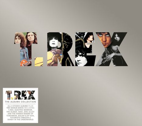 T.Rex (Tyrannosaurus Rex): The Albums Collection (Box Set), 10 CDs