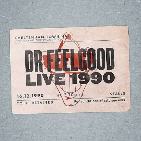 Dr. Feelgood: Live 1990 At Cheltenham Town Hall, 1 CD und 1 DVD