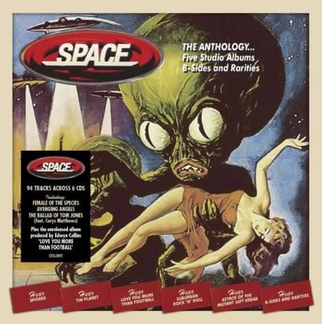 Space: Anthology, 6 CDs