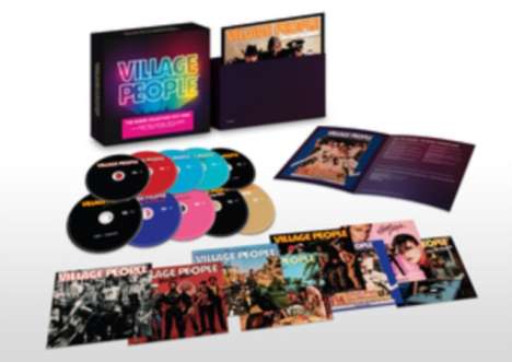 Village People: The Album Collection 1977 - 1985, 10 CDs