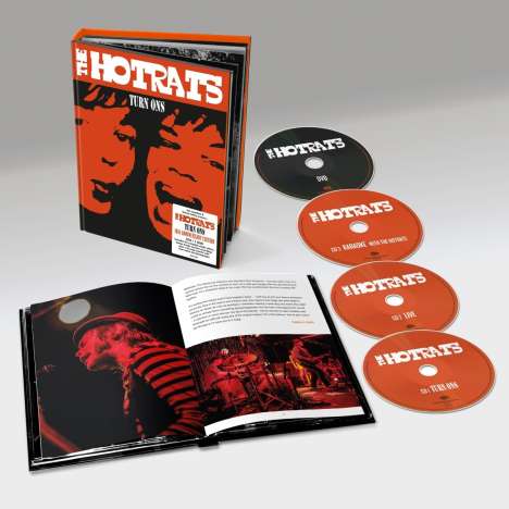 The Hotrats: Turn Ons (10th Anniversary Edition), 3 CDs und 1 DVD
