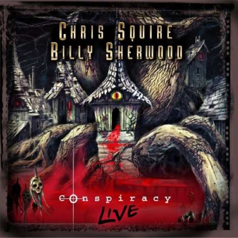 Chris Squire &amp; Billy Sherwood: Conspiracy Live (CD + DVD), 1 CD und 1 DVD