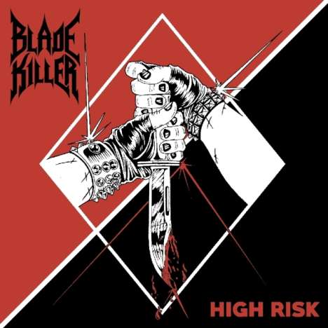 Blade Killer: High Risk (Limited-Numbered-Edition) (Black/Red Split Vinyl), LP