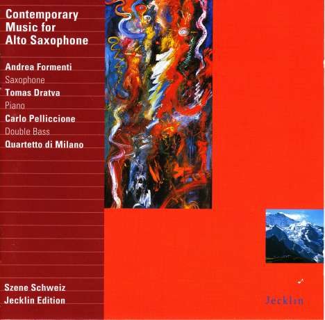 Contemporary Music for Alto Saxophone, CD