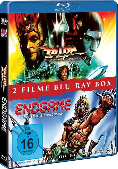 Endgame - Das letzte Spiel mit dem Tod / Talon - Im Kampf gegen das Imperium (Blu-ray), 2 Blu-ray Discs