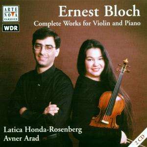 Ernest Bloch (1880-1959): Sämtliche Werke für Violine &amp; Klavier, 2 CDs