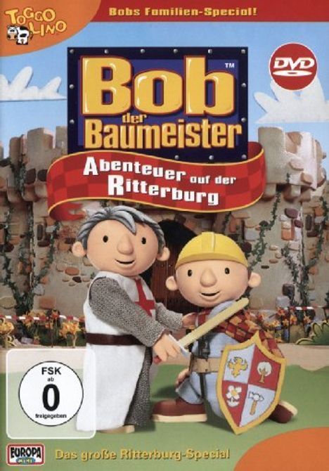 Bob der Baumeister: Abenteuer auf der Ritterburg, DVD