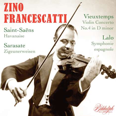 Zino Francescatti - Violinkonzerte, CD