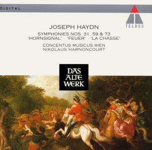 Joseph Haydn (1732-1809): Symphonien Nr.31,59,73, CD